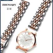 适配阿玛尼满天星表带女钢带原款 代用AR1926摩天轮1876不锈钢1840