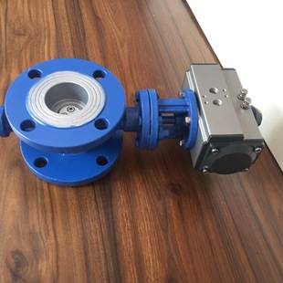 标端阀门D643H 气动蝶阀铸钢三偏心法兰蝶阀 16C