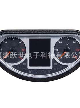 3000RPM转速表  水温表带电子屏 工程机械装载机指针式 组合仪表