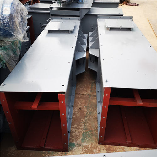 定制 重型煤粉刮板机水泥电厂用板链式传送机低频传送FU207刮板机