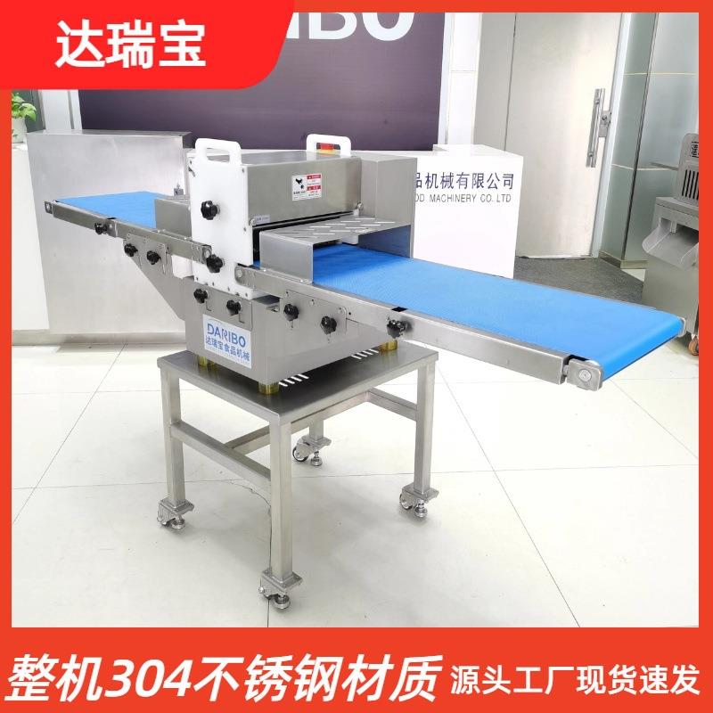 Y输送式分条机 排骨牛腩腊肉鸡腿肉类禽类分切机食品级不锈钢材质