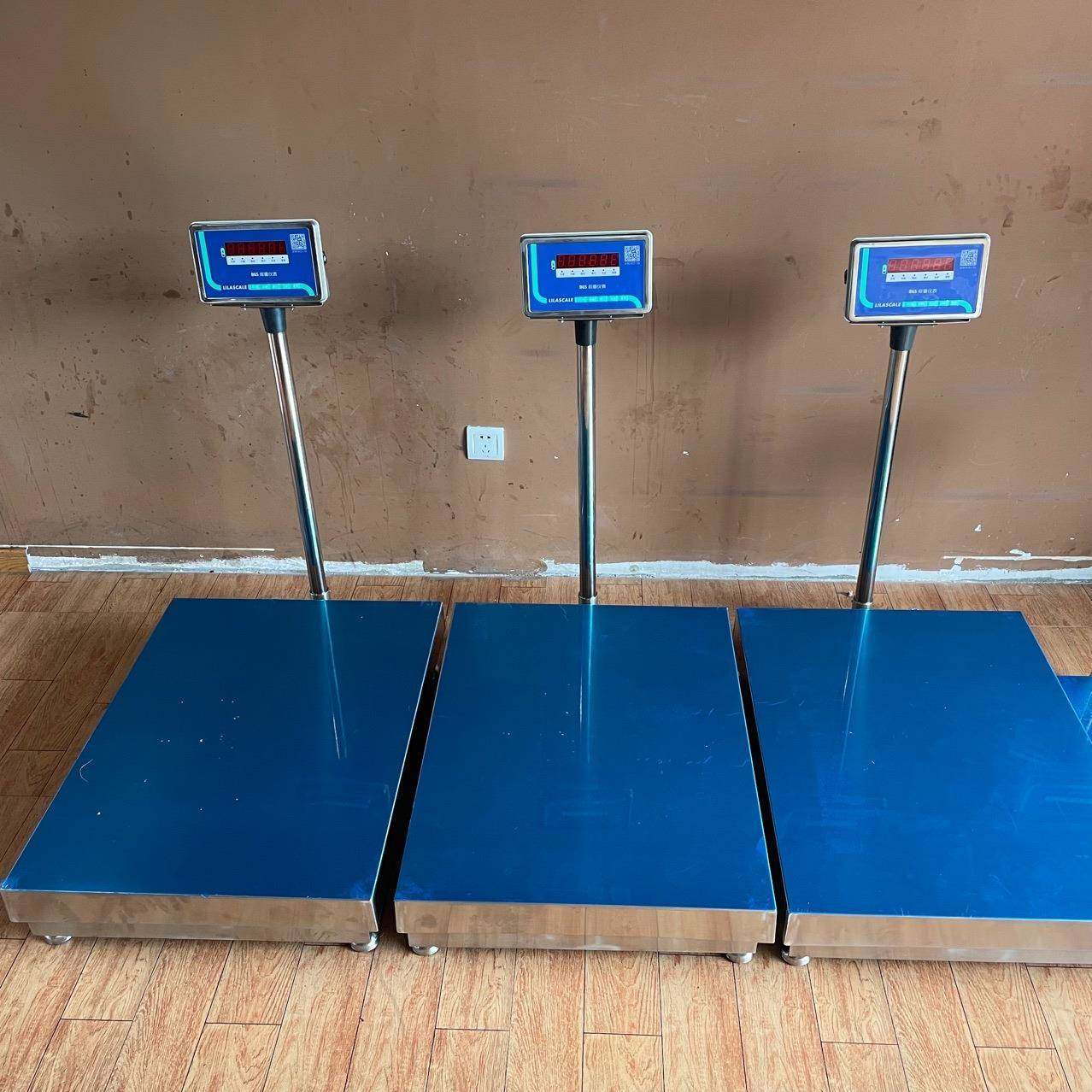 不锈钢防水电子秤 tcs200/100kg台秤 60x80cm家用 计重秤