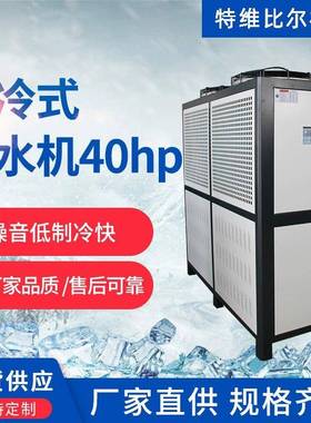 风冷式工业冷水机注塑模具降温冷却水循环机40HP风冷冷水机