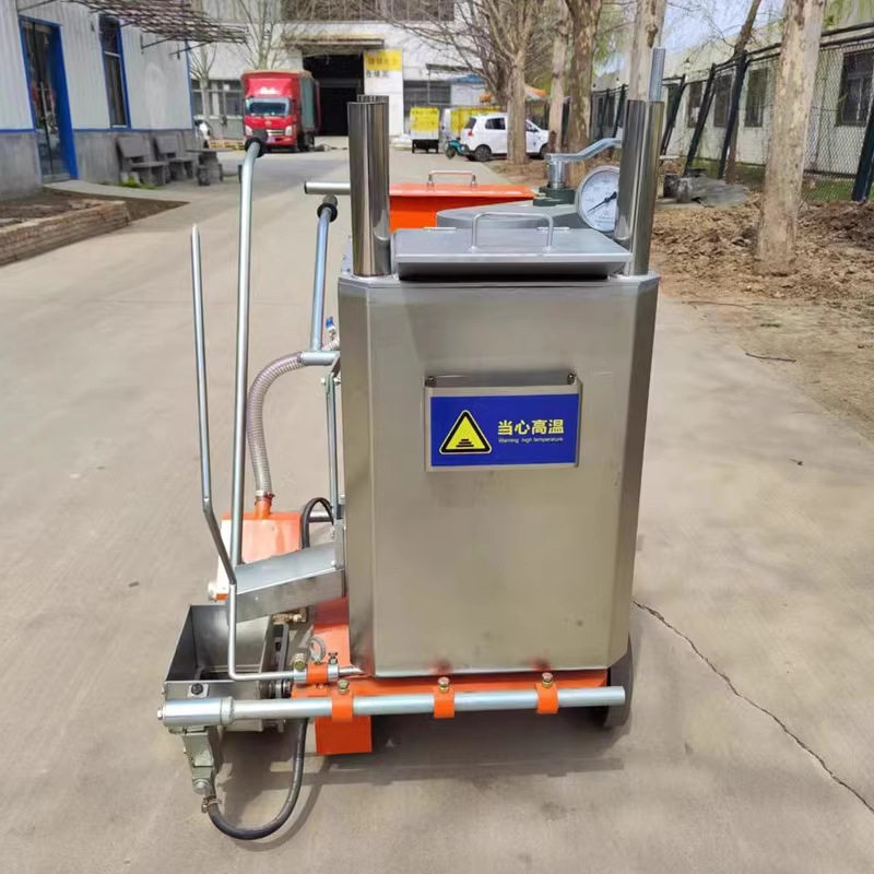公路划线机热熔划线一体机高速不干胶划线车停车位场区路面标线车