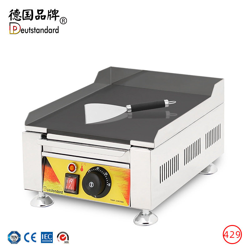 扒炉电扒炉迷你扒炉小型煎烤牛扒机烤鱿鱼铁板烧手抓饼机铁板烧机