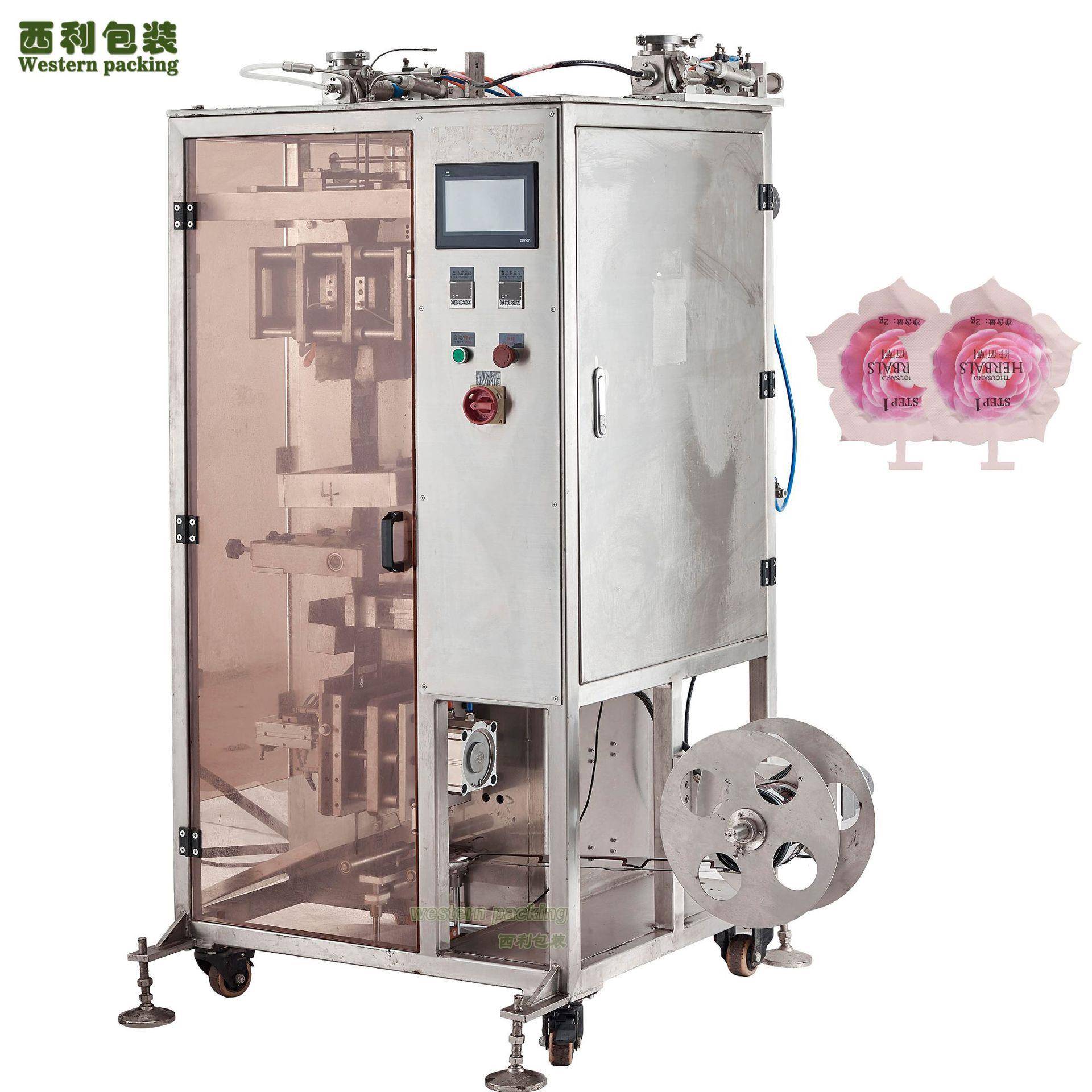 厂家定制多列液体膏体异形袋装包装机 酱料滋补膏自动包装机械