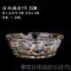 高档礼欧式 潮流轻奢品办公 水晶烟灰厅缸客家灰用描金烟缸创意个性