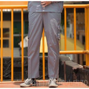 套装 高档新标迪拉克工售作服春秋袖 短凯袖 夏长季 4S店后车间汽 工装