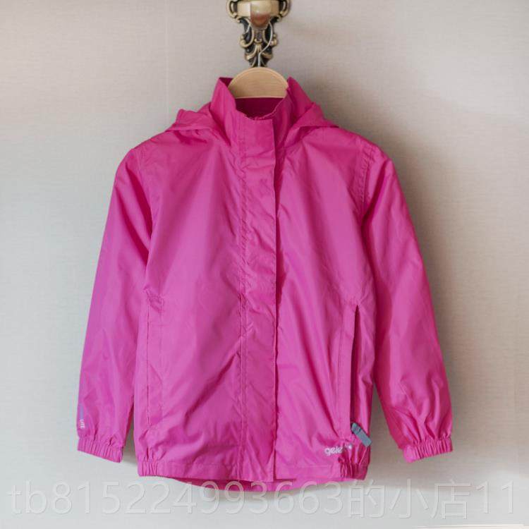 正品儿童雨衣男女童水服装幼儿园小孩护沙防池衣裤防防裤脏户外分