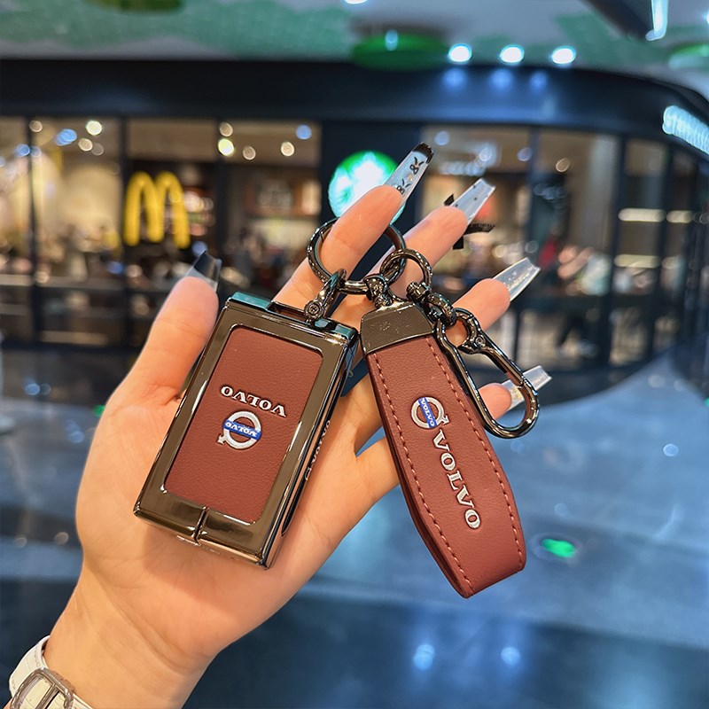 适用沃尔沃EX30钥匙金属新款沃尔沃ex30汽车遥控钥匙包扣壳