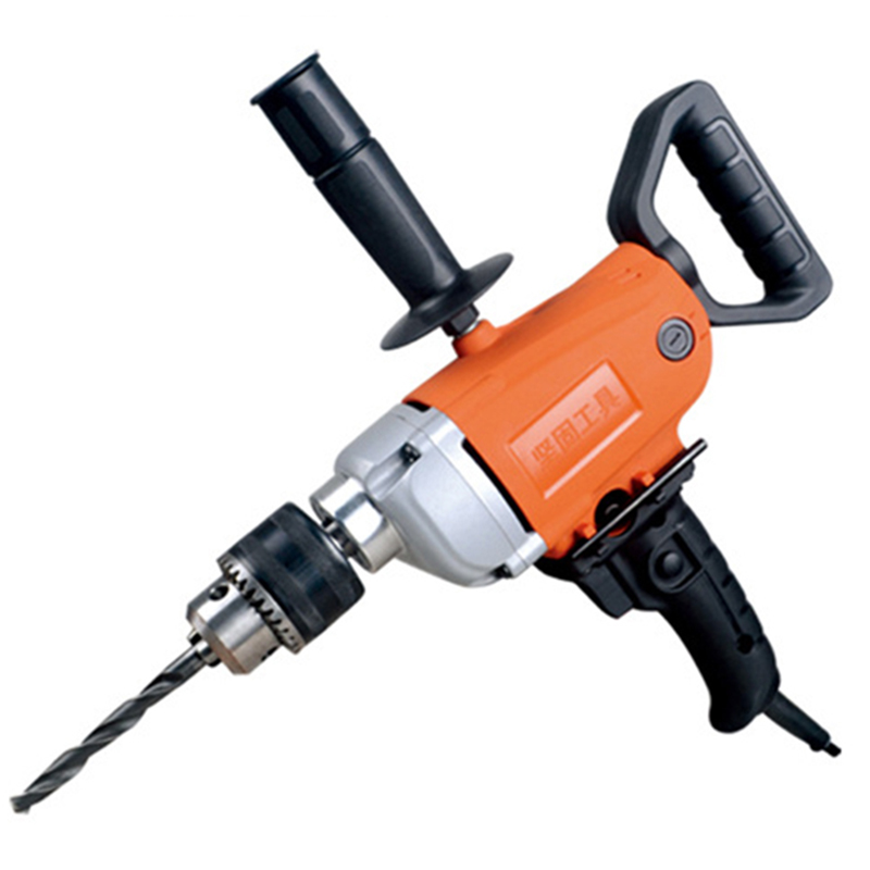 坚固KD1电动工具石头花盆加工开孔KD33飞机电钻涂料腻子粉搅拌机