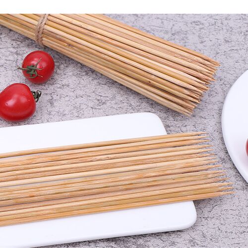 广东特硬烧烤竹签整箱3.5毫米*/35/40cm火锅串串香羊肉串碳化黑签