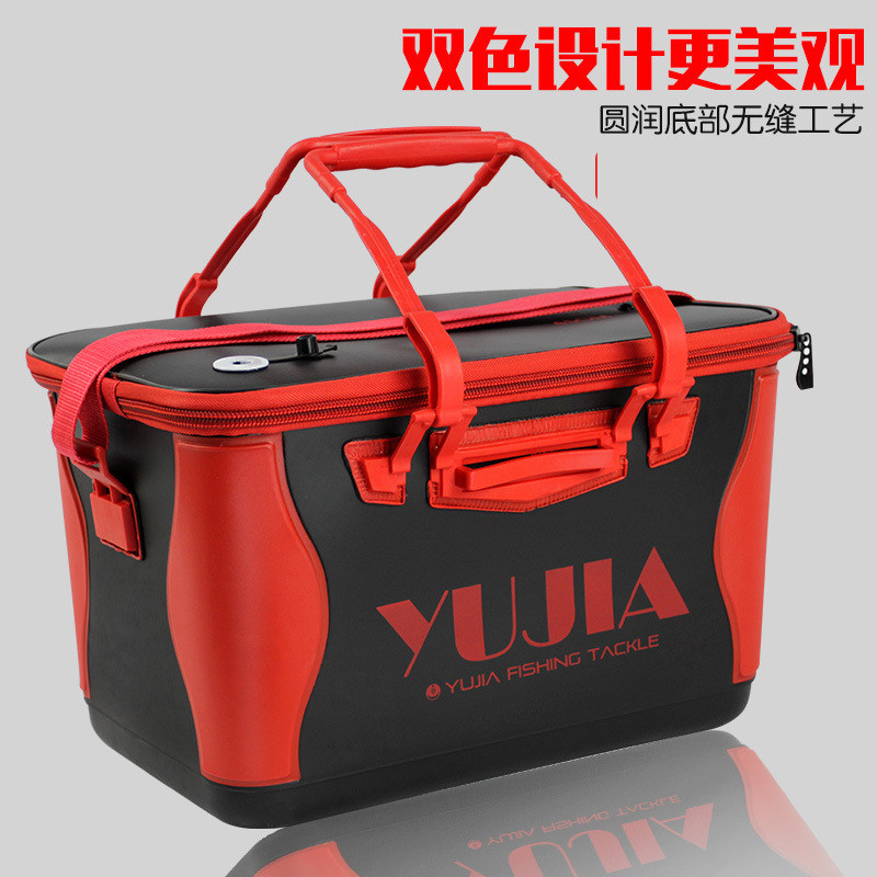 eva一体成型加厚钓鱼桶 耐磨矶钓桶 海钓箱 窝料箱 渔具