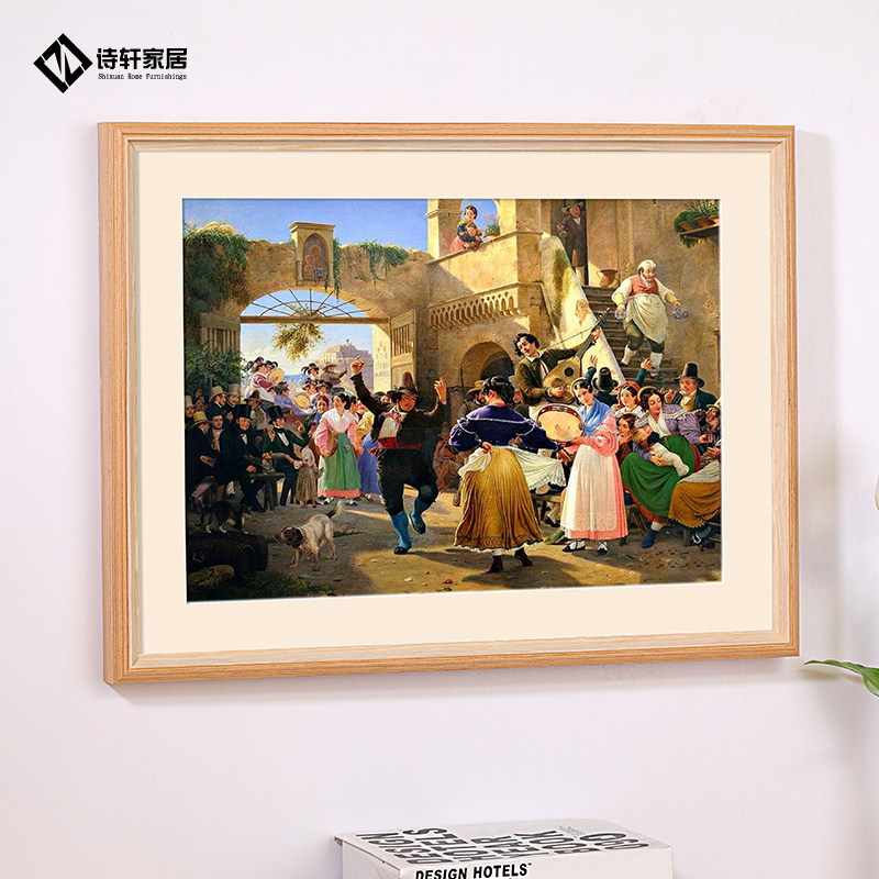 实木相框定制画框外框装裱a4A3尺寸8k开12 16照片20拼图框架挂墙