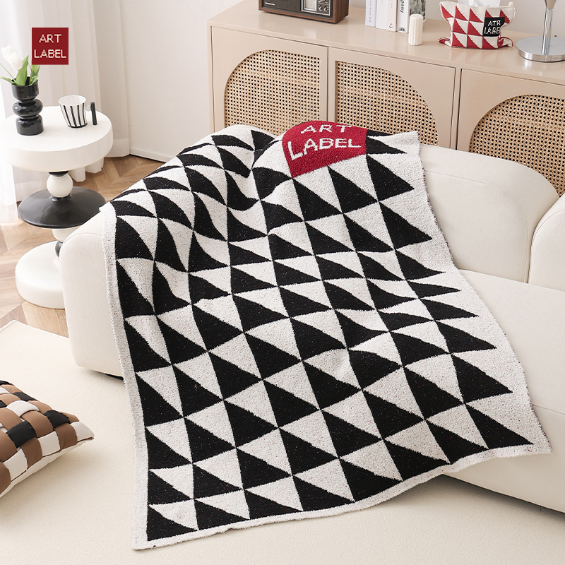 夏季沙发盖毯夏天办公室空调午睡沙发毯四季通用单人针织毛毯毯子