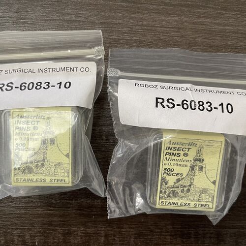 动物解剖微型针RS-6083-10 不锈钢昆虫针 显微解剖针