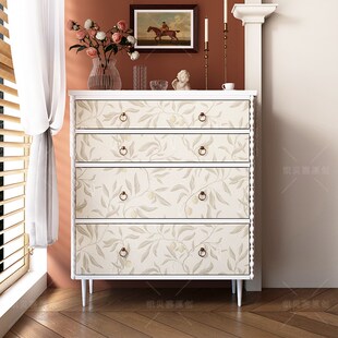 凯贝嘉法式 饰柜子贴画布置房间家具翻新贴纸斗柜改造自粘防水 装