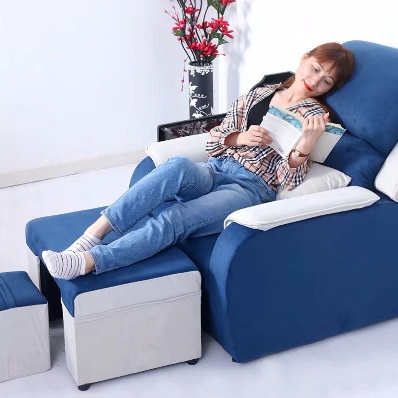 足疗沙发电动足浴沙发躺椅美甲沙发浴场桑拿美容洗脚沐足按摩床