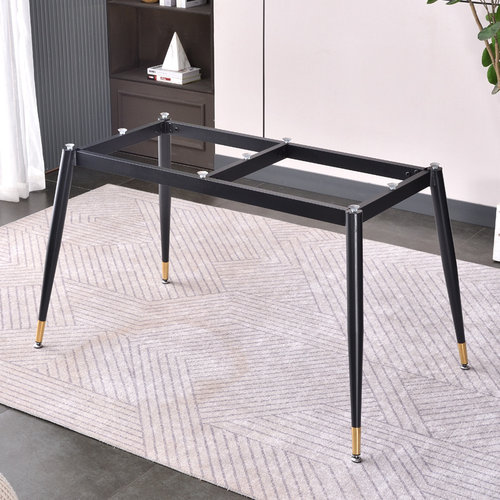 台脚台架岩板餐桌架西餐台架子餐厅桌架拆装铁艺桌脚办公桌腿支架