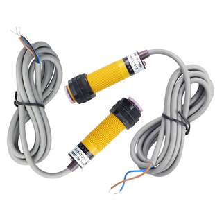 对射式 直流三线NPN常开 传感器 T3N1 距离5M E18 红外线光电开关