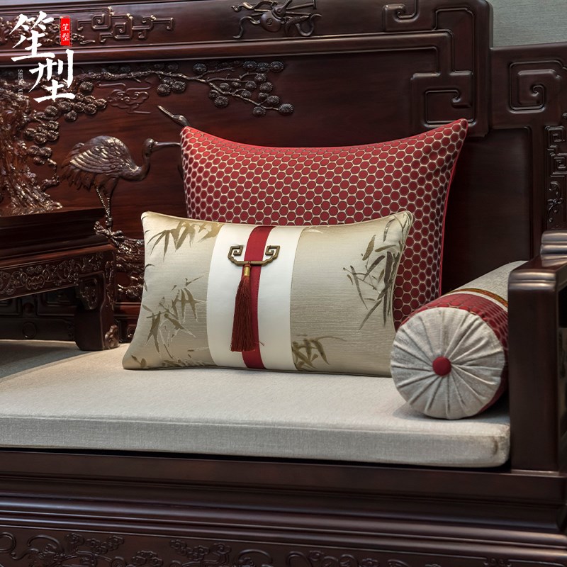 中式红木沙发坐垫古典罗汉床垫子五件加厚飘窗垫四季通用定制