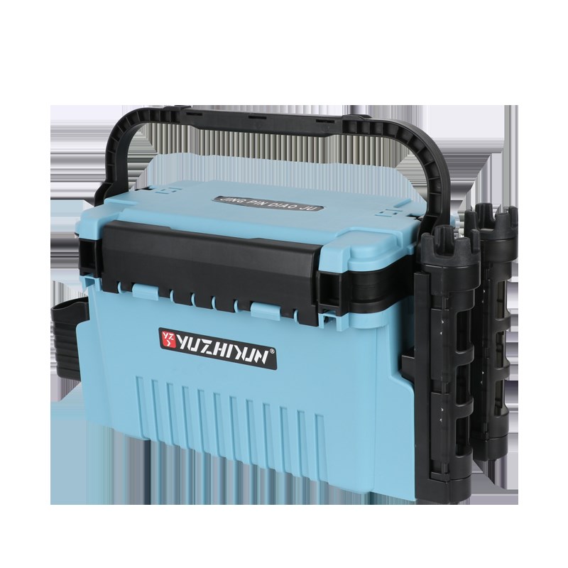 路亚钓箱工具箱路亚箱多功能钓鱼箱可插杆坐人虾钓海钓台钓小钓箱