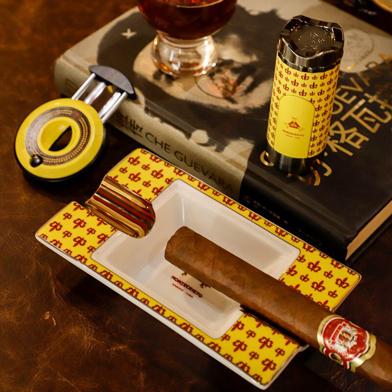Guevara格瓦拉雪茄工具套装古巴雪茄六大打火机雪茄剪专用烟灰缸