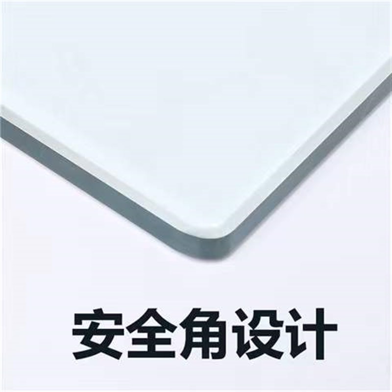 钢化玻璃定制桌面茶几餐桌台面钢化玻璃长方形圆形桌垫玻璃面