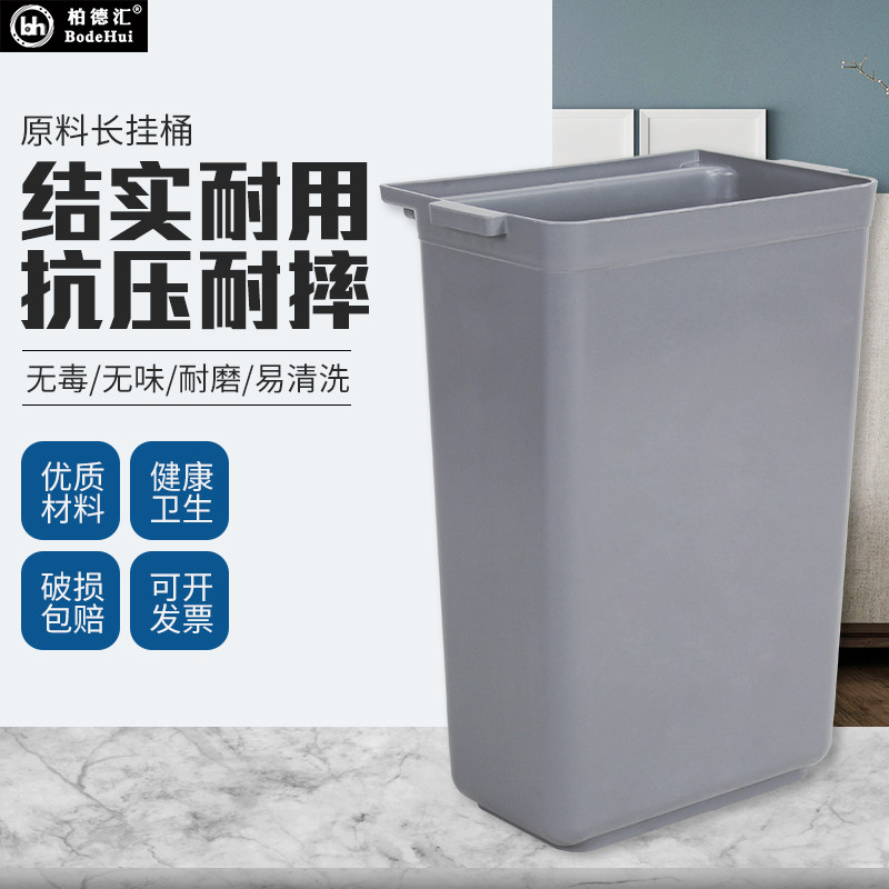 酒店餐厅厚料餐车废渣桶服务车挂桶手推车垃圾桶宾馆餐具收集桶