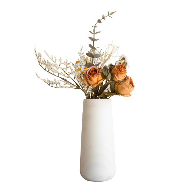 假花仿真花摆设桌面戴安娜玫瑰花束高级感真树枝摆件客厅室内装饰