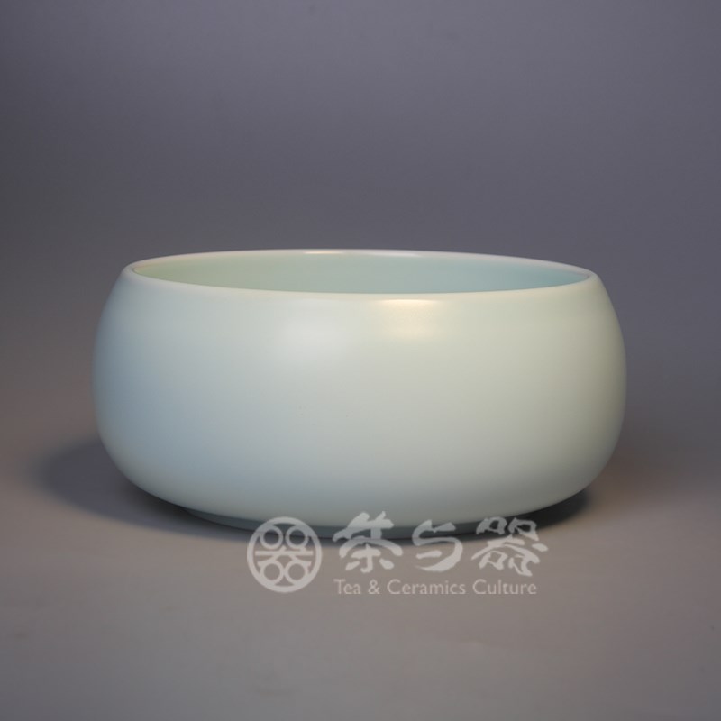 三希陶瓷水洗茶洗水洗 水盂小号 茶水缸笔洗  陶瓷茶洗缸