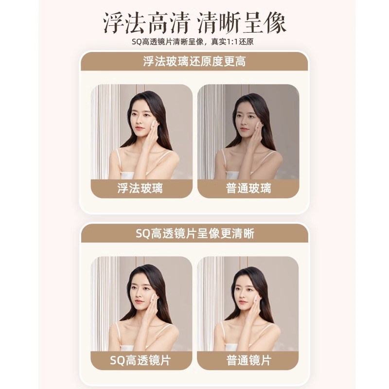 拼到家全身镜穿衣落地镜子家用壁挂贴墙女生卧室立体挂墙试衣镜37