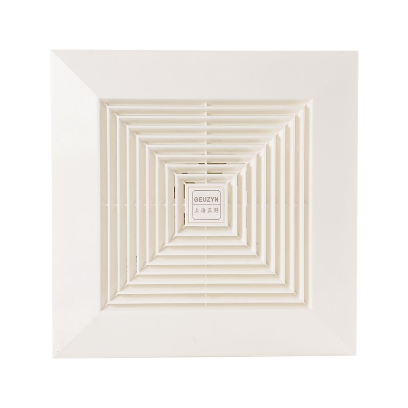 上海正野排气扇8/10/寸酒店铝扣板天花管道吸顶换气扇强力静音