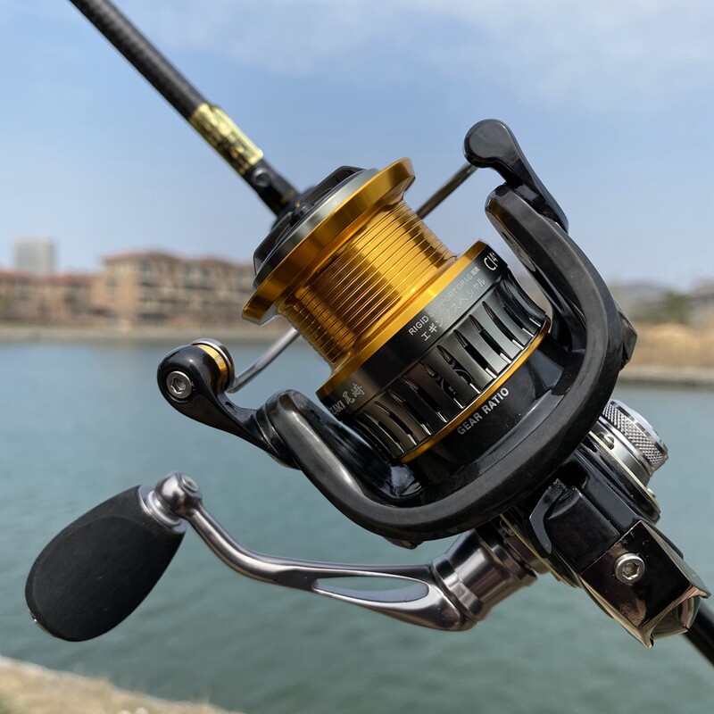 尾崎 通体纯碳素9轴纺车轮 20-35型超浅/深杯 淡海微物卷线鱼线轮