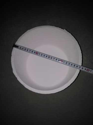 纯白石英坩埚  高温坩埚 氧化锆烧结用坩埚耐温1100度 高温匣钵