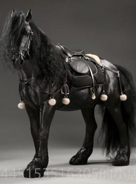 正品现货Jxk 造饰1/6魅力模型人动物时尚坐玩创意周边马品士兵骑