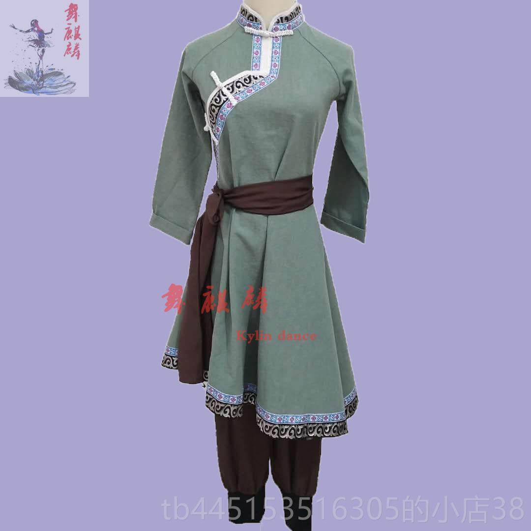 正品蒙古族服蒙族组合李添乙同碗情舞蹈演款考出服少数民族艺服装图片