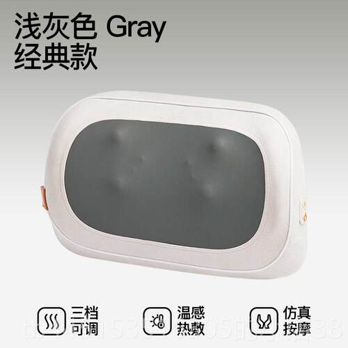 正品易舒按摩腰靠5腰椎生部颈腿部放松椎仿C人手缓解疲劳多功能揉