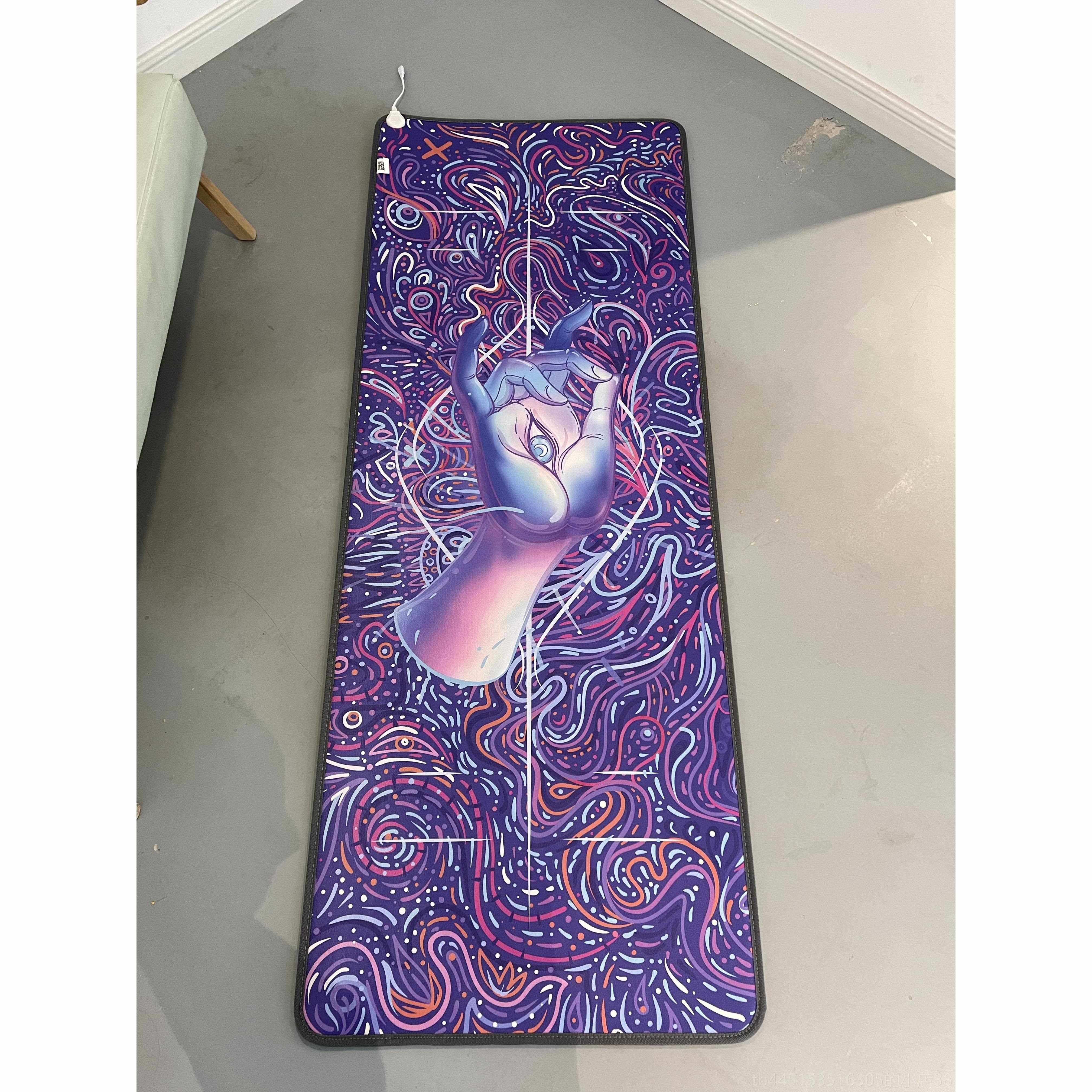 正品家用可加地热瑜垫发热垫伽垫加厚电热健身热地垫地毯馆防滑电