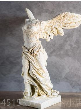 正品卢浮宫利女神| 欧式软摆件 树|脂工胜艺品天使装雕塑装饰摆台