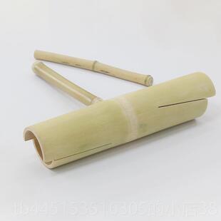 正品80后竹手工制鼓玩具传统打击器竹邦邦乐道具幼儿园培养乐感节
