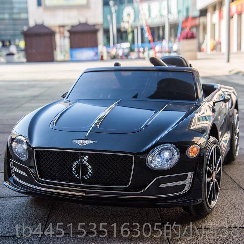 正品宾利豪华儿童电动车正版授权驱液门四遥压控四轮汽带车可坐人