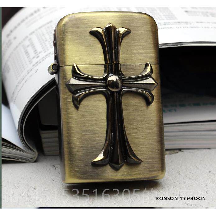 正品ONSON郎声朗森黄机铜高级油砂轮棉防风原装个性送礼男士R打火