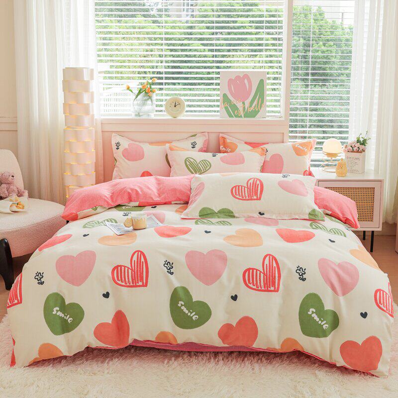 手慢无!2026新款四件套宿舍四件套床笠款爆LS