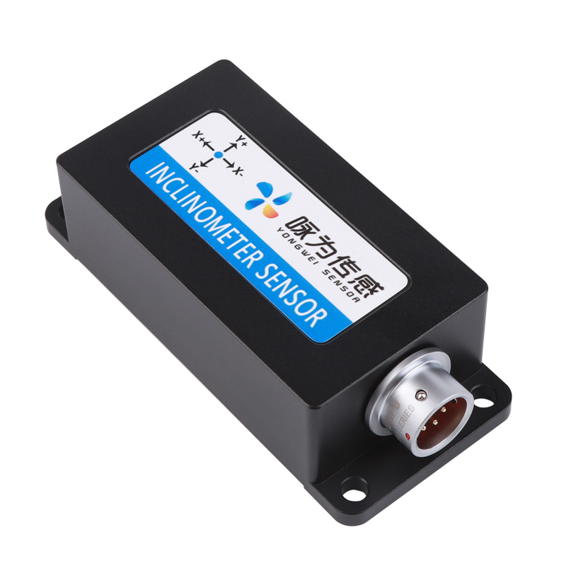 SCT710T高精度单轴倾角传感器 电压输出角度传感器 盒式测斜仪