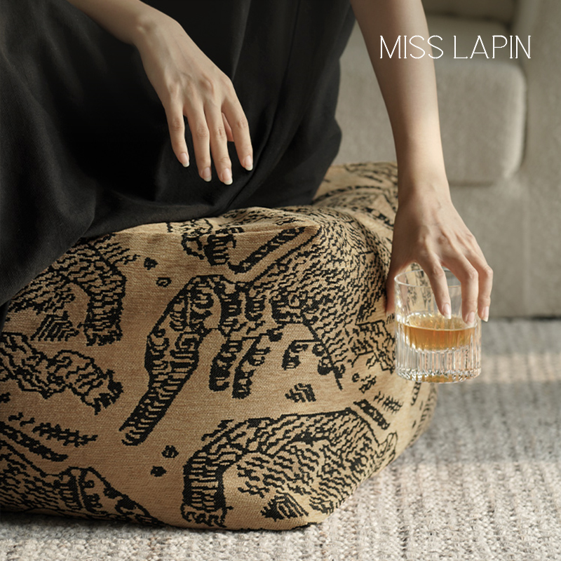 澜品\如虎添翼/国风蒲团坐墩 MISSLPIN懒人沙发客厅墩子地毯坐垫