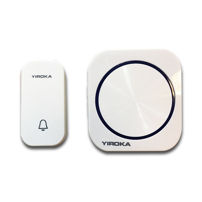 盈润佳 门铃无线家用不用电池 自发电防水一拖一拖二别墅闪灯门玲