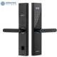 曜石黑 C级锁芯 歌派指纹锁P08智能锁防盗门指纹密码 锁电子锁