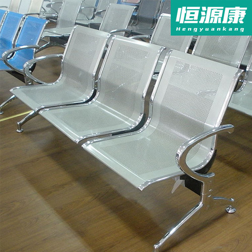 连排椅铁长椅子沙发椅公共办场所接待等候车站三联人位连体机场椅