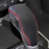 饰手缝牛皮档位档杆套 雪佛兰迈锐宝档把套排挡套内饰装 18年款